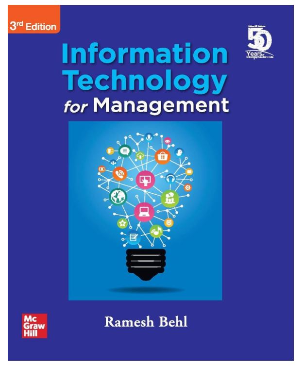 INFORMATION TECHNOLOGY FOR MANAGEMENT